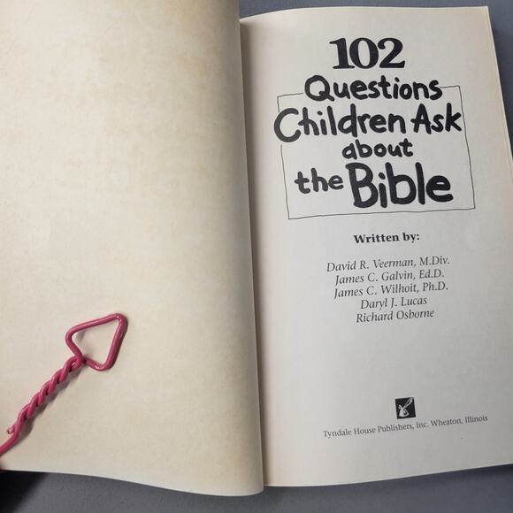 102 Questions Children Ask about the Bible Book David R. Beerman 1994 Paperback - Picture 2 of 14